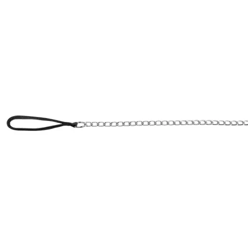 Řetízkové vodítko, černá (M-L: 1,00 m/3 mm)