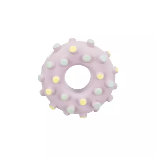 JUNIOR Mini latexový donut se špuntíky 8 cm