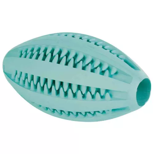 DentaFun RUGBY míč s mátou 11cm TRIXIE