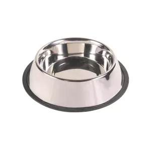 Miska nerez s gumou (0,45 l/ø 19 cm)
