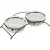 Set keramických misek se stojánkem (2 × 2,6 l/ ø 25 cm/ 54 × 12 × 24 cm)