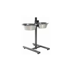 Psí bar, výška 50cm, 2x miska 2,8l/24cm