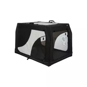 Transportní nylonový box Vario, černo-šedý (S: 61 x 43 x 46 cm)