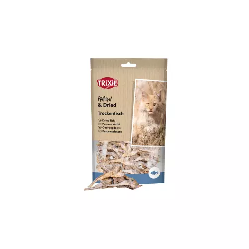 Sušené rybičky, pamlsek pro kočky 50g TRIXIE