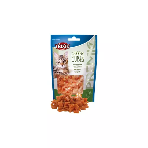 Premio CUBES - kuřecí kostičky 50 g