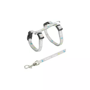 Postroj pro koťata KITTY CAT 21-33 cm/8 mm/1,20 m