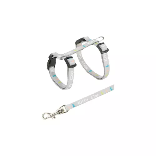Postroj pro koťata KITTY CAT 21-33 cm/8 mm/1,20 m