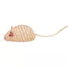Myš se štěrchacími kuličkami uvnitř, sisal 10 cm