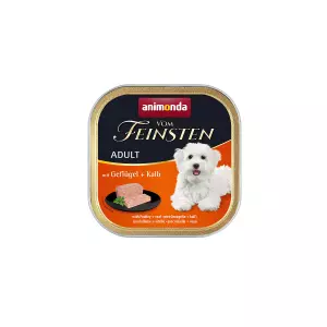 ANIMONDA paštika ADULT - drůbež, telecí pro psy 150g
