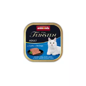 ANIMONDA paštika ADULT - losos,garnát pro kočky 100g