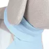 Svetr Napoli, svěle modrá+béžová kostka (M: 45cm, hruď: 56 cm)
