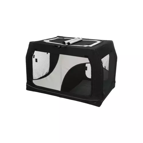 Transpor.nylon. box Vario DOUBLE 91x60x61/57 cm černo-šedý
