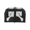 Transpor.nylon. box Vario DOUBLE 91x60x61/57 cm černo-šedý