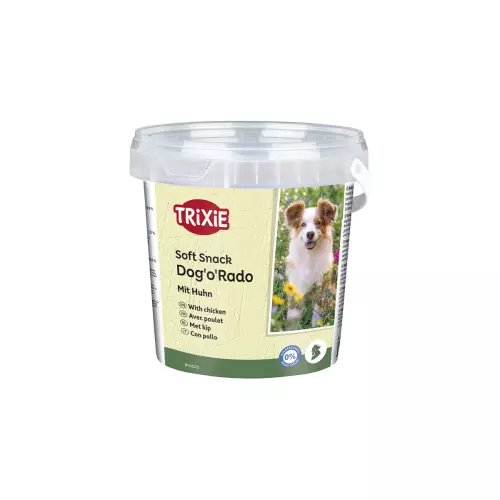 Soft Snack Dog´o´Rado - kuřecí kousky, kyblík 500 g