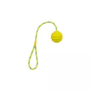 Vrhací vlnitý míč na šňůře 6 cm/30 cm