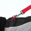 Zimní obleček MARNE černý, s průvlekem na vodítko (S:40cm, hruď:42-48cm, krk:34-38cm)