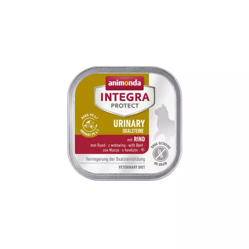 INTEGRA PROTECT URINARY OXAL dieta s hovězím masem 100g