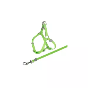Nylonový postroj s vodítkem pro kočku 26-37cm/10mm, 1,20m