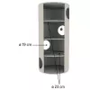 Škrábadlo VITUS Cat Tower, 115 cm, hnědo/krémové