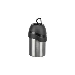Láhev kovová s plastovou miskou 300 ml