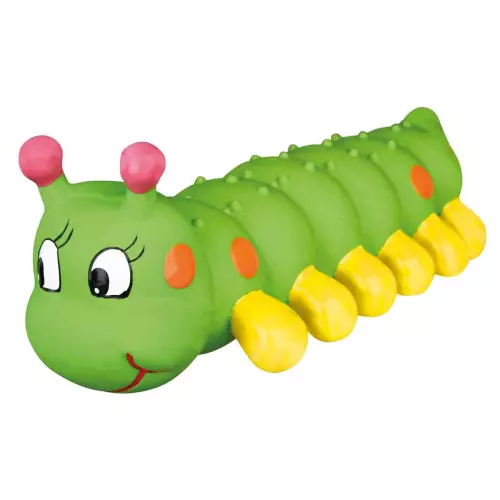 Latexová obří housenka 26 cm, zelená