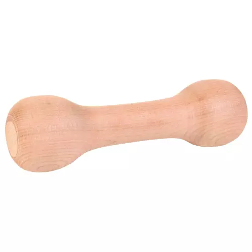 Dřevěná činka aport kulatá (15 cm/ 125 g)