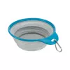 Cestovní silikonová miska s pevným okrajem (1 l /ø 18 cm)