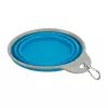 Cestovní silikonová miska s pevným okrajem (1 l /ø 18 cm)