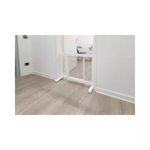 Posuvná bariéra pro psy 65-108 x 61 x 31 bílá