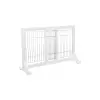 Posuvná bariéra pro psy 65-108 x 61 x 31 bílá