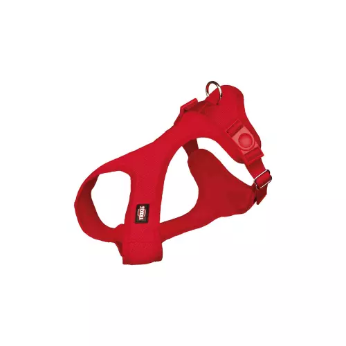 COMFORT SOFT postroj, červená (XS-S:hruď:30-45cm/15mm)