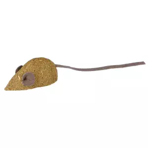 Catnipová myš bez rolničky 5 cm (2ks)