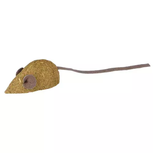 Catnipová myš bez rolničky 5 cm (2ks)