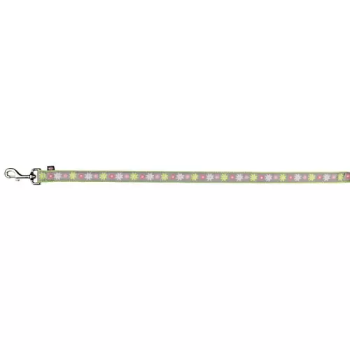 Vodítko Modern Art BLOOMS XS-S 1,20 m/15 mm zelené