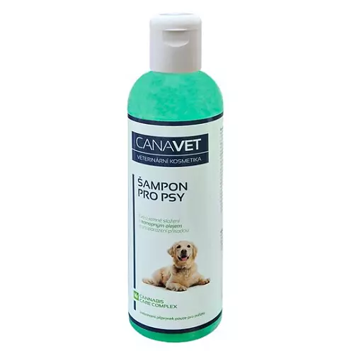CANAVET šampon pro psy s antipar.přísadou Canabis CC 250ml
