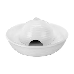 Pítko fontána VITAL FLOW MINI, keramická 0,8  l bílá