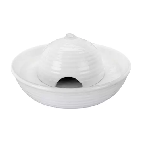 Pítko fontána VITAL FLOW MINI, keramická 0,8  l bílá