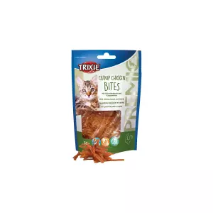 Premio CATNIP CHICKEN BITES kuřecí kousky s catnipem 50 g