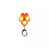Flasher USB blikačka pro psy 3,5 x 4,3 cm tvar tlapka