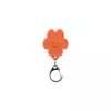 Flasher USB blikačka pro psy 3,5 x 4,3 cm tvar tlapka