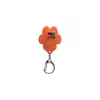 Flasher USB blikačka pro psy 3,5 x 4,3 cm tvar tlapka