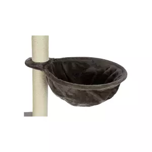 Náhradní odpočívadlo/lehátko kulaté 40cm šedé k #4390 - škrabadlo MADRID