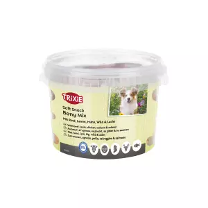 Soft Snack Bony MIX XXL- hovězí, jehněčí, kuře, zvěřina, losos 1800 g