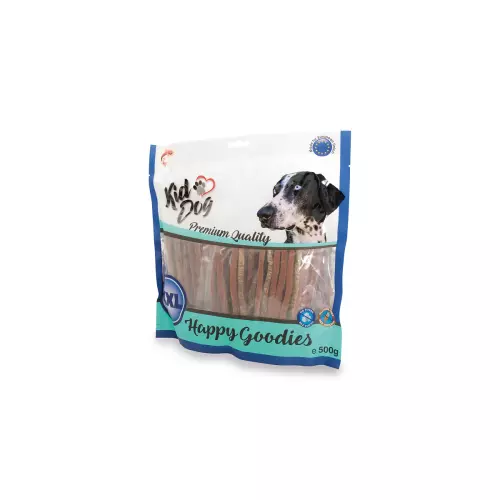 KIDDOG 100% losos v proužku 500 g