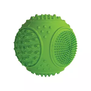 Dentální mátový míček HipHop (ø 6 cm, modrá)
