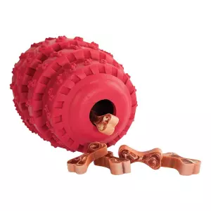 Rolling Tires na pamlsky s vanilkou extra robustní HipHop (12 cm, barva červená)