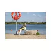 Life Vest plovací vesta pro psa XS 28 cm: 30-50 cm, do 12kg žluto/černá