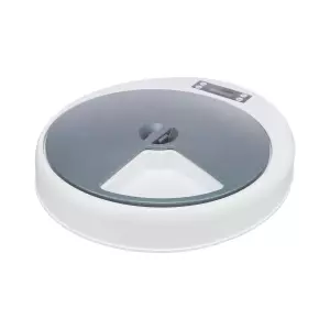Automatické krmítko TX5, 5x240ml/ 33x5x36cm, bílá/šedá