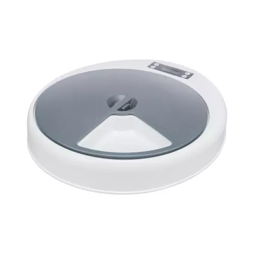 Automatické krmítko TX5, 5x240ml/ 33x5x36cm, bílá/šedá