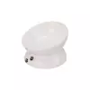 Zvýšená ergonomická keramická miska, 0.15 l/o 13 cm, bílá